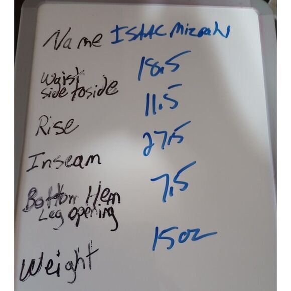 Isaac Mizrahi Pants Ladies 18 Navy Blue Polka Dot Stretch Career Casual Trousers - Picture 8 of 8